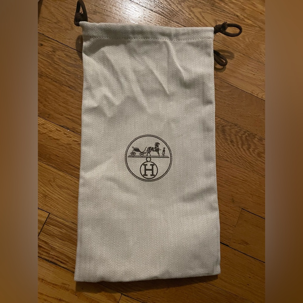 Hermès Beige Dust Bag with Logo